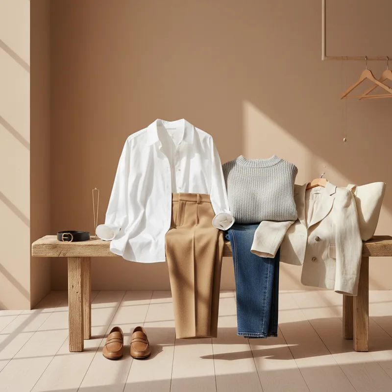 Les 10 basiques d'une garde-robe feminine : guide complet